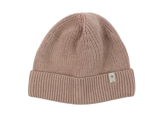 Huttelihut dusty rose beanie uld